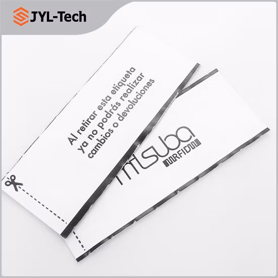 Rain (UHF) Passive UHF Garment Hang Tag UHF RFID Washable Care Label for Garment