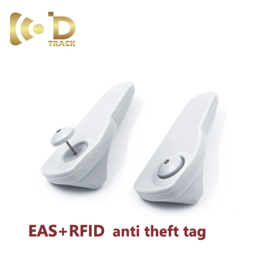 Étiquette RFID antivol universelle personnalisée EAS RF Am pour vêtements, étiquette rigide à double fréquence pour vêtements, chaussures, sacs