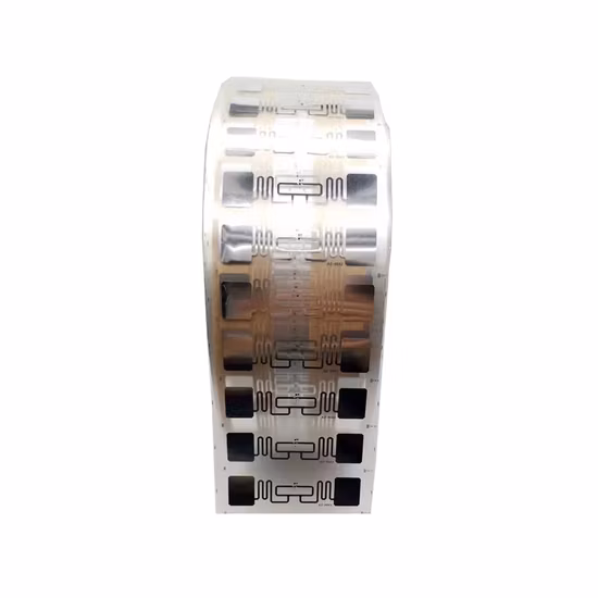 Étiquette UHF passive 860, impression personnalisée, 73x21mm